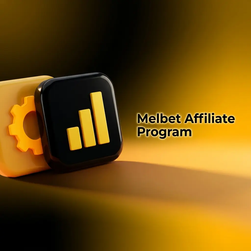 Melbet affiliate program dashboard showing tracking tools, reporting and promo materials for betting and casino referrals