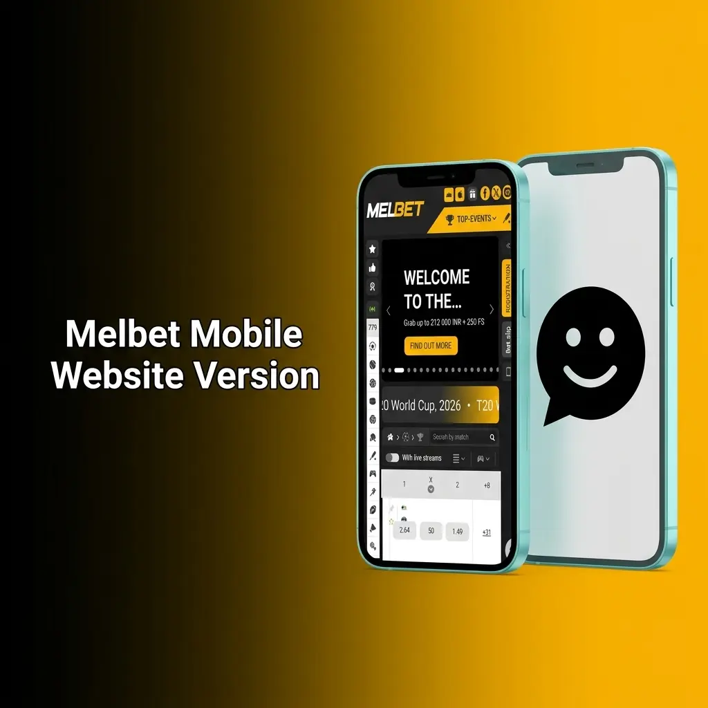 Melbet mobile website on phone browser for betting, casino games, account management, deposits and withdrawals without app install