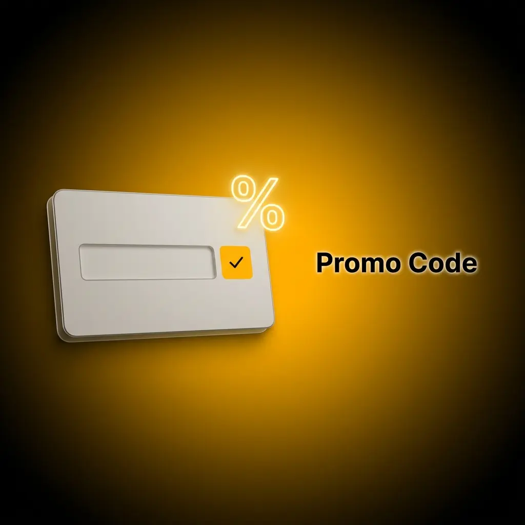 Table showing promo code types (welcome, reload, event), typical use, and where to enter during registration or deposit