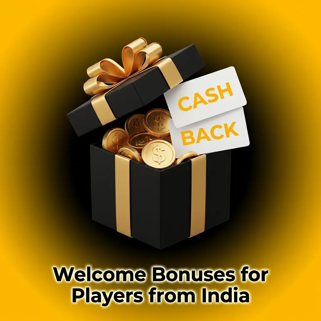 Welcome bonus for India players: +150% first deposit match up to 40,000 INR with wagering requirements and terms