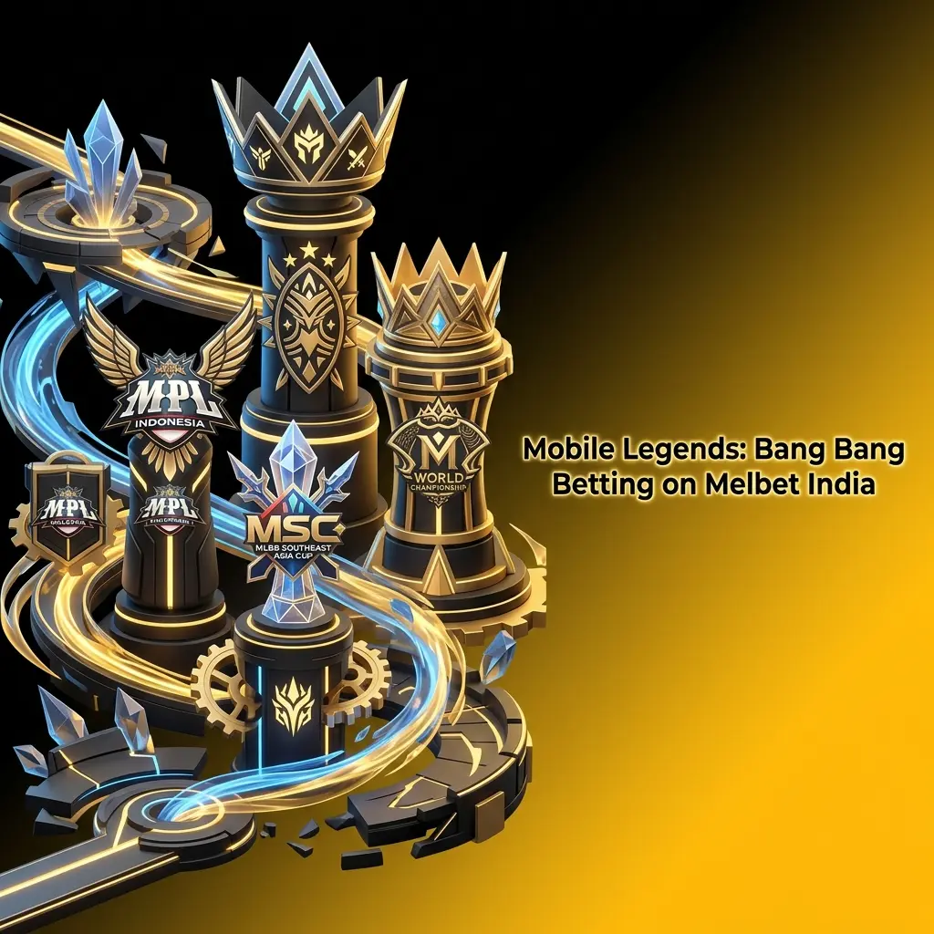 Mobile Legends: Bang Bang betting on Melbet India with live markets, match winner odds, MPL and M World Championship tournaments